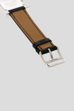 Load image into Gallery viewer, Black Steel Heure H Mini Watch by Hermès
