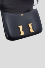 Load image into Gallery viewer, Black GHW Constance 23 Box Calf Leather Bag by Hermès
