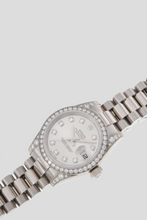 Load image into Gallery viewer, Datejust Silver Dial 18K White Gold, Diamonds and Stainless Steel Watch by Rolex
