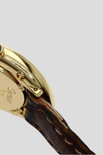 Load image into Gallery viewer, Brown 18K Yellow Gold Baignoire Watch by Cartier
