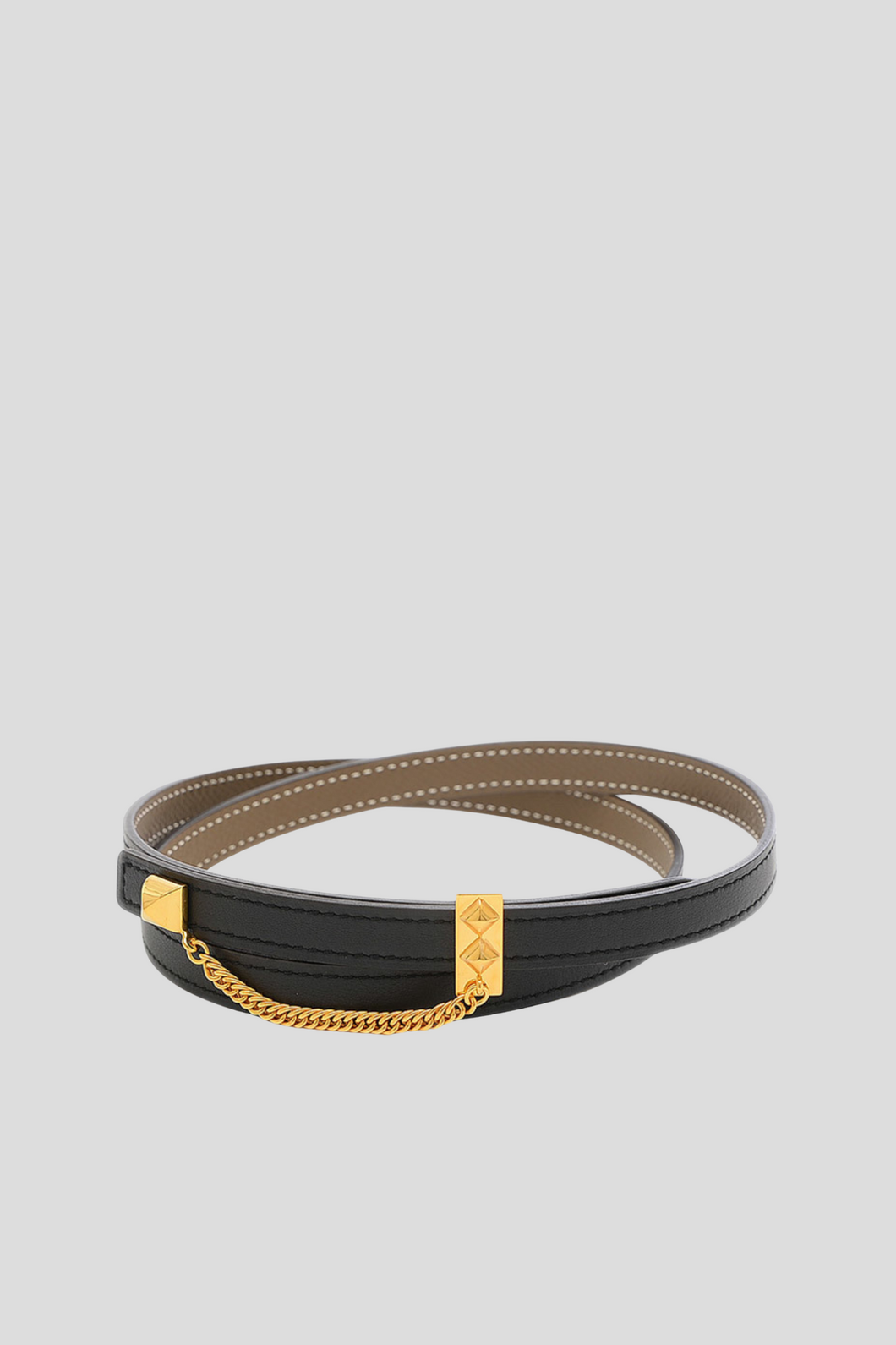 Gold Medor Belt by Hermès