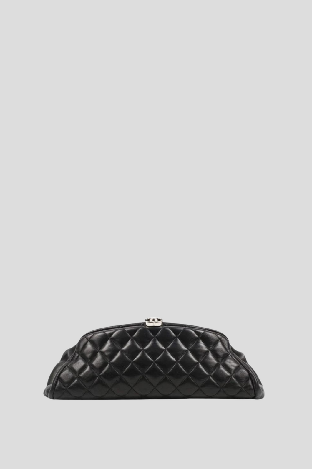 Black SHW Lambskin Timeless Clutch by Chanel