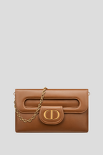 Load image into Gallery viewer, Cognac Medium Double Bag by Dior
