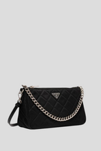 Load image into Gallery viewer, Black Diamond Quilted Nylon Shoulder Bag by Prada
