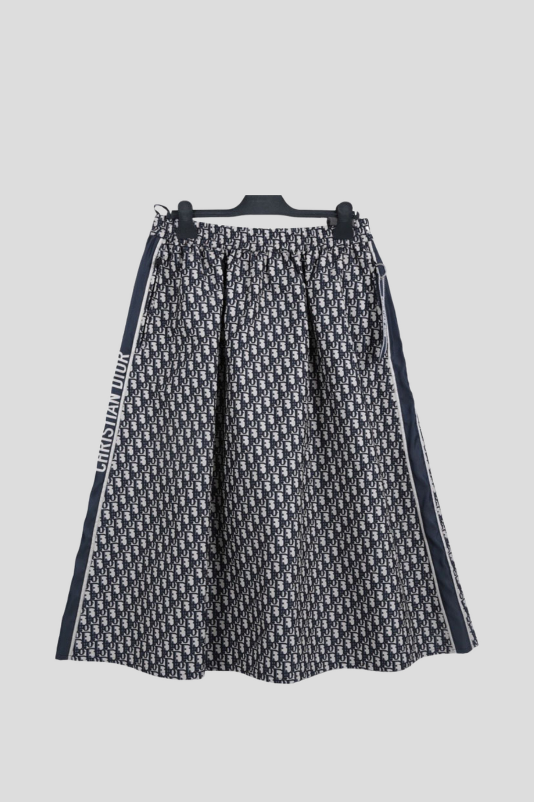 Blue Oblique Skirt Size FR 42 by Dior