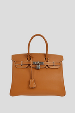 Load image into Gallery viewer, Gold PHW Birkin 30 Epsom Leather Bag by Hermès
