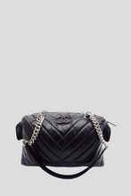 Load image into Gallery viewer, Black Soft Bowling Bag by Chanel
