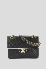 Load image into Gallery viewer, Bi-Color GHW Lambskin Flap Bag by Chanel
