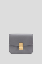 Load image into Gallery viewer, Grey Classic Box Small Bag by Celine
