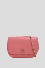 Load image into Gallery viewer, Dusty Pink GHW Lambskin Mini Crossbody Bag by Chanel
