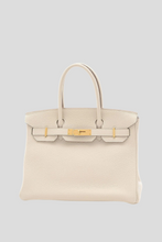 Load image into Gallery viewer, Craie GHW Birkin 30 Togo Leather Bag by Hermès
