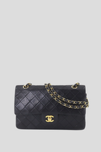 Load image into Gallery viewer, Black GHW Lambskin Medium Classic Double Flap Bag by Chanel
