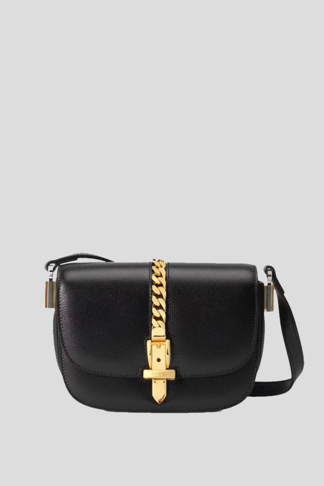 Black Sylvie 1969 Mini Shoulder Bag by Gucci