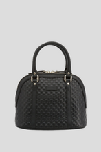 Load image into Gallery viewer, Black Guccissima Micro Top Handle Bag by Gucci
