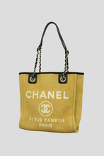 Load image into Gallery viewer, Beige Small Deauville Tote Bag by Chanel
