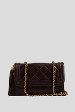 Load image into Gallery viewer, Brown GHW Lambskin Mini Crossbody Bag by Chanel
