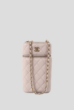 Load image into Gallery viewer, Blush Pink GHW Lambskin Vanity Bag by Chanel
