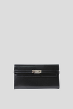 Load image into Gallery viewer, Black Kelly Wallet by Hermès
