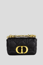 Load image into Gallery viewer, Black Micro Dior Caro Bag by Dior
