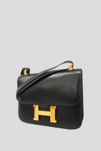 Load image into Gallery viewer, Black GHW Constance 23 Box Calf Leather Bag by Hermès
