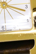 Load image into Gallery viewer, Black Yellow Gold Plated Steel Heure H Medium Watch by Hermès
