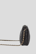 Load image into Gallery viewer, Black Lambskin Chain Camera Shoulder Bag by Chanel
