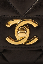 Load image into Gallery viewer, Black GHW Lambskin Diana Bag by Chanel
