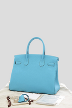 Load image into Gallery viewer, Bleu Du Nord PHW Birkin 30 Togo Leather Bag by Hermès
