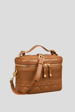 Load image into Gallery viewer, Cognac DiorTravel Small Vanity Case by Dior
