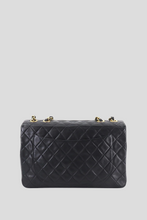 Load image into Gallery viewer, Black GHW Lambskin Maxi Single Flap Bag by Chanel
