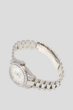 Load image into Gallery viewer, Datejust Silver Dial 18K White Gold, Diamonds and Stainless Steel Watch by Rolex
