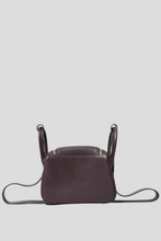 Load image into Gallery viewer, Burgundy Mini Lindy Bag by Hermès
