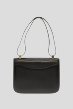 Load image into Gallery viewer, Black GHW Constance 23 Box Calf Leather Bag by Hermès
