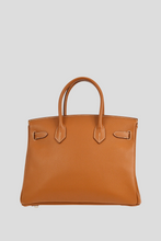 Load image into Gallery viewer, Gold PHW Birkin 30 Epsom Leather Bag by Hermès
