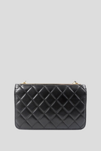 Load image into Gallery viewer, Black GHW Lambskin Trendy CC Wallet On Chain by Chanel
