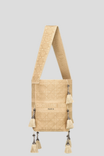 Load image into Gallery viewer, Beige Cannage Embroidery D-Bubble Bucket Bag by Dior
