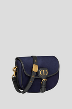 Load image into Gallery viewer, Blue Suede Medium Bobby Bag by Dior
