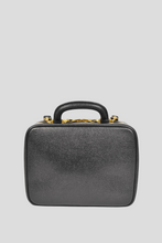 Load image into Gallery viewer, Black GHW Caviar CC Top Handle Vanity Case by Chanel
