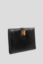 Load image into Gallery viewer, Black GHW Saumur Dianne Box Calf Leather by Hermès
