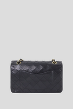 Load image into Gallery viewer, Black GHW Lambskin Medium Classic Double Flap Bag by Chanel
