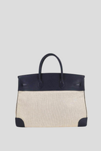 Load image into Gallery viewer, Bleu Nuit GHW Birkin 40 Toile H Courchevel Leather Bag by Hermès
