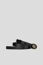 Load image into Gallery viewer, Black Smooth Calfskin Teddy-D 15mm Belt by Dior
