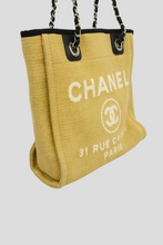 Load image into Gallery viewer, Beige Small Deauville Tote Bag by Chanel
