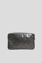 Load image into Gallery viewer, Black Lambskin Coco Chain Shoulder Bag by Chanel
