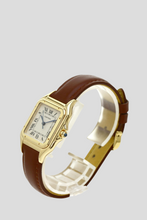 Load image into Gallery viewer, Brown Panthère De Cartier 18K Yellow Gold Medium Watch by Cartier
