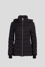 Load image into Gallery viewer, Black Newbridge Hooded Down Quilted Puffer Jacket by Burberry
