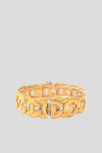 Load image into Gallery viewer, Gold Interlocking CC Bangle by Chanel
