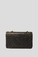 Load image into Gallery viewer, Black GHW Lambskin Medium Classic Double Flap Bag by Chanel
