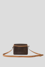 Load image into Gallery viewer, Brown Old Céline Macadam Crossbody Bag by Celine
