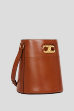 Load image into Gallery viewer, Caramel Bucket Maillon Triomphe Bag by Celine
